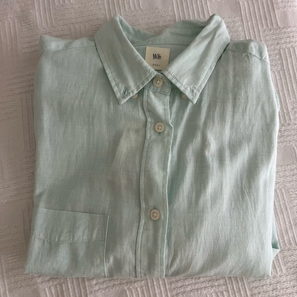 H&M MEN’S LINEN SHIRT - Picture 5 of 5